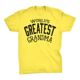 World's Greatest GRANDMA - 001 Mother's Day Grandmother Ladies Fit T-shirt