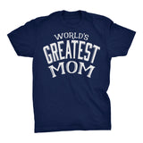 World's Greatest MOM - 001 Mother's Day Gift Mom Ladies Fit T-shirt