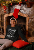 Eat a Bag of Dicks Funny Christmas sweatshirt - additional product image