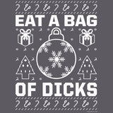 Eat a Bag of Dicks Funny Christmas sweatshirt - additional product image