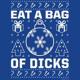 Eat a Bag of Dicks Funny Christmas sweatshirt - additional product image
