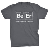 Beer Elements men shirt in Charcoal