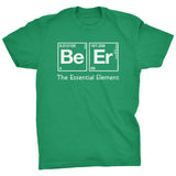 Beer Elements men shirt in Kelly Green
