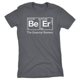 Beer Elements women shirt in Charcoal