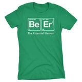 Beer Elements women shirt in Kelly Green