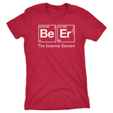 Beer Elements women shirt in Red