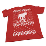 Bear Deer Beer Funny Christmas t-shirt - additional product image