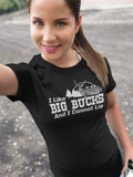 Big Bucks Landscape Women's hunting t-shirt - additional image