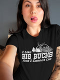 Big Bucks Landscape Women's hunting t-shirt - additional image
