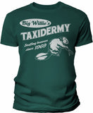 Big Willies Taxidermy men shirt in Forest Green