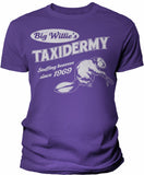 Big Willies Taxidermy men shirt in Purple