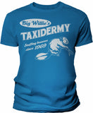 Big Willies Taxidermy men shirt in Sapphire