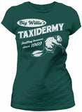 Big Willies Taxidermy women shirt in Forest Green