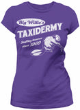 Big Willies Taxidermy women shirt in Purple