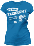 Big Willies Taxidermy women shirt in Sapphire
