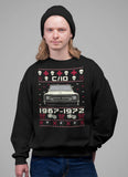 1967-1972 Chevy C10 Glamour Christmas sweatshirt - additional product image