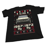 1967-1972 Chevy C10 Glamour Christmas t-shirt - additional product image