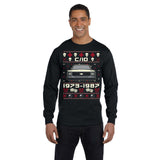 1973-1987 Chevy C10 Square Body Christmas long sleeve shirt - additional product image
