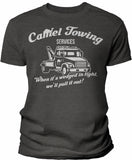 Camel Towing men shirt in Dark Heather