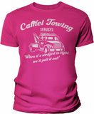 Camel Towing men shirt in Heliconia
