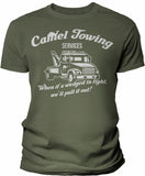 Camel Towing men shirt in Military Green