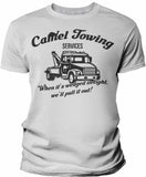 Camel Towing men shirt in White