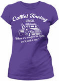 Camel Towing women shirt in Purple