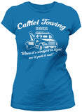Camel Towing women shirt in Sapphire