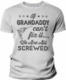 If Grandaddy Can't Fix It shirt in White