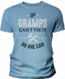 If Gramps Can't Fix It shirt in Carolina Blue