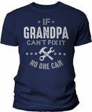 If Grandpa Can't Fix It shirt in Navy