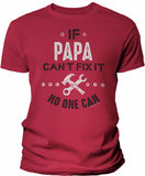 If Papa Can't Fix It shirt in Red