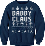 Daddy Claus Funny Christmas sweatshirt - Navy