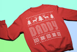 Daddy Funny Christmas sweatshirt - additional product image