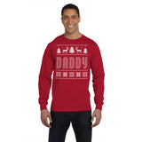 Daddy Funny Christmas long sleeve shirt - additional product image