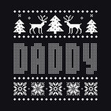 Daddy Funny Christmas sweatshirt - additional product image