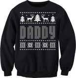 Daddy Funny Christmas sweatshirt - Black