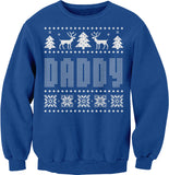 Daddy Funny Christmas sweatshirt - Royal