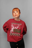 Oh What Fun Dirt Bike Christmas sweatshirt - additional product image