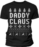 Daddy Claus Funny Christmas t-shirt - Black