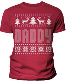 Daddy Funny Christmas t-shirt - Red