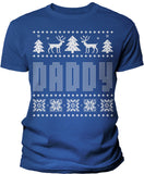 Daddy Funny Christmas t-shirt - Royal
