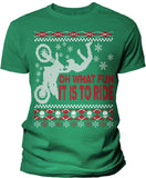 Oh What Fun Dirt Bike Christmas t-shirt - Kelly