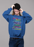 Elf Map Christmas sweatshirt - additional product image