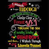 Elf Map Christmas long sleeve shirt - additional product image