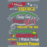 Elf Map Christmas t-shirt - additional product image