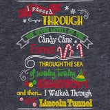 Elf Map Christmas long sleeve shirt - additional product image
