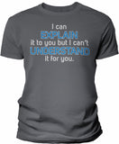 Men's Engineer's Motto shirt in Charcoal