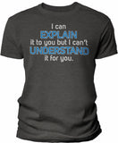 Men's Engineer's Motto shirt in Dark Heather