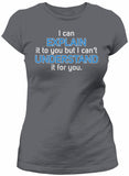 Women's Engineer's Motto shirt in Charcoal